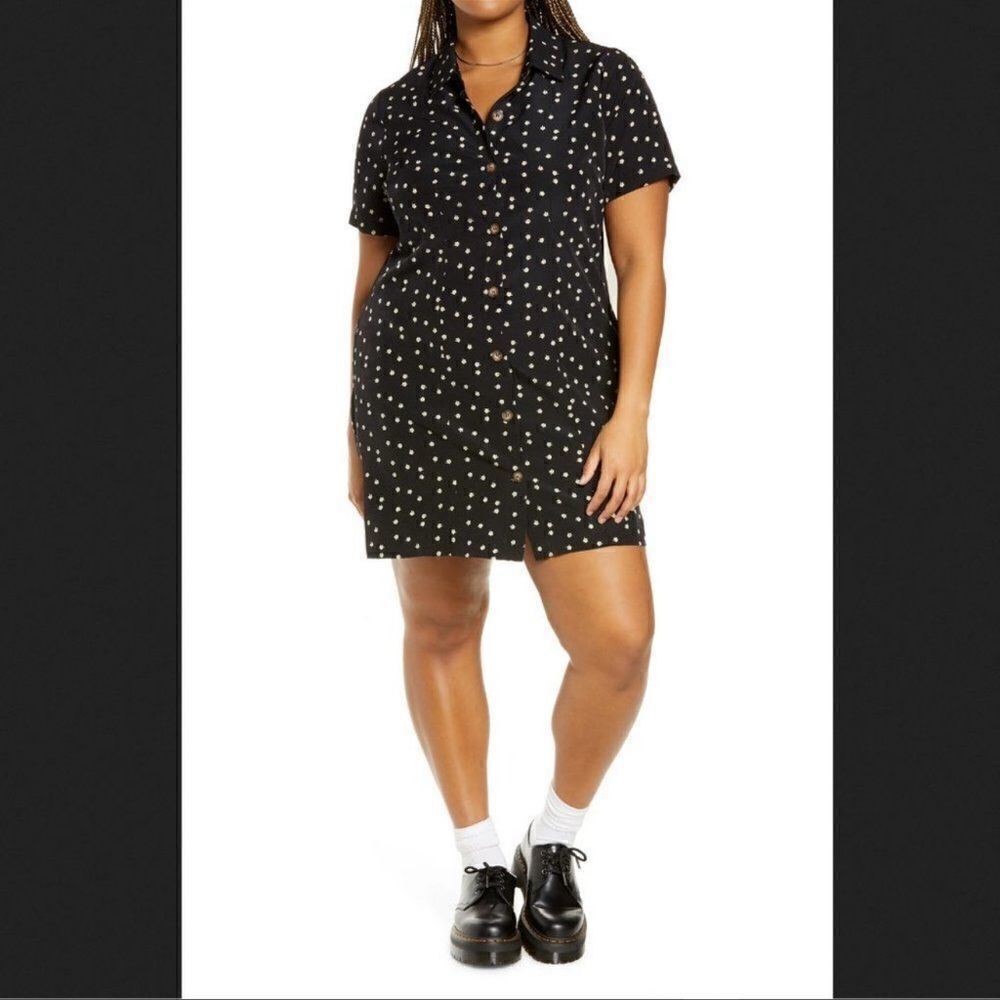 BP Button Down Floral Dress - Picture 7 of 7